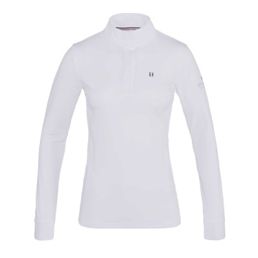 Camicia da concorso Kingsland Classic a maniche lunghe con collo alto da donna