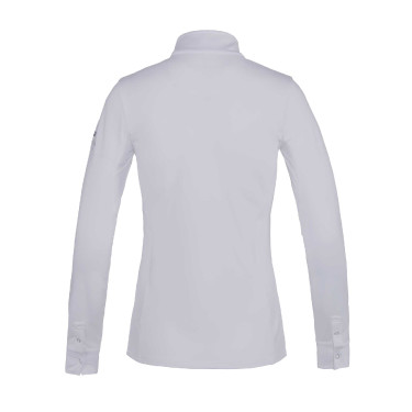 Camicia da concorso Kingsland Classic a maniche lunghe con collo alto da donna Camicia da concorso Kingsland Classic a maniche lunghe con collo alto da donna