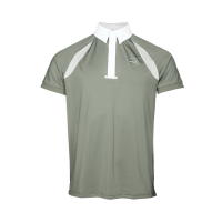Camicia da concorso Kingsland uomo maniche corte Roulette verde