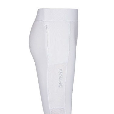 Leggings Kingsland Classic KLkemmie a grip integrale Junior Ragazze Bianco Leggings Kingsland Classic KLkemmie a grip integrale Junior Ragazze Bianco