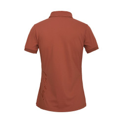 Polo Shirt Kingsland donna Marrone mogano