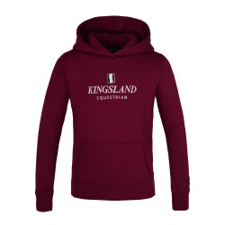 Felpa Kingsland Classic Junior Borgogna nuovo KL Bordeaux Felpa Kingsland Classic Junior Borgogna nuovo KL Bordeaux