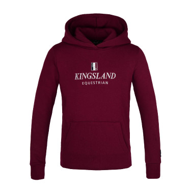 Felpa Kingsland Classic Junior Borgogna nuovo KL Bordeaux Felpa Kingsland Classic Junior Borgogna nuovo KL Bordeaux