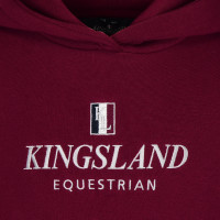 Felpa Kingsland Classic Junior Borgogna nuovo KL Bordeaux