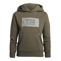 Sweat Kingsland Samuel à capuche Junior Encre noire verte