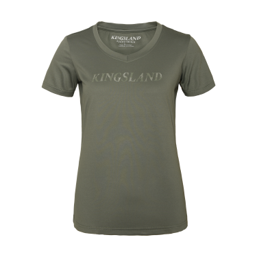 T-shirt Kingsland da donna con scollo a V