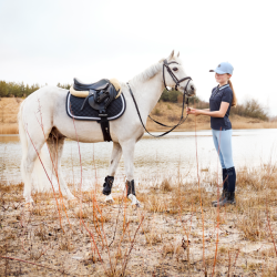 T-shirt Kingsland KLharli piqué junior Marina Blu marino