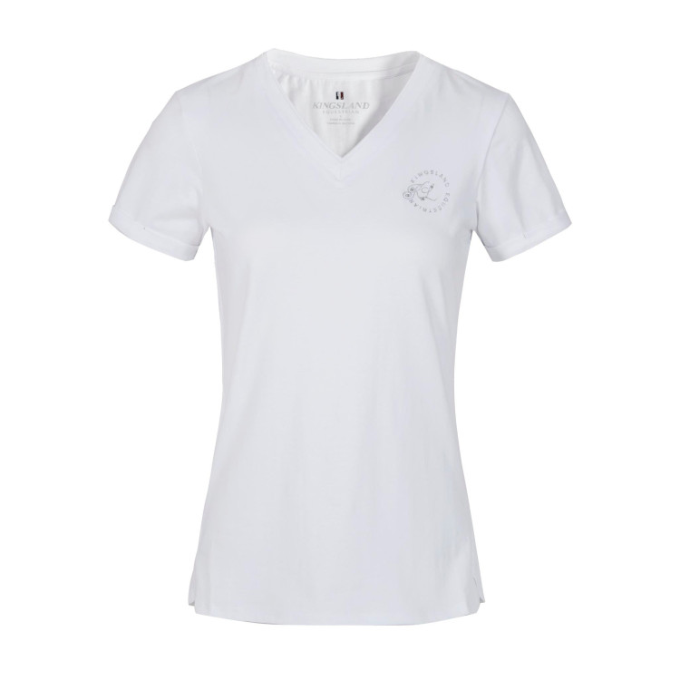 T-shirt Kingsland KLovelia donna scollo a V
