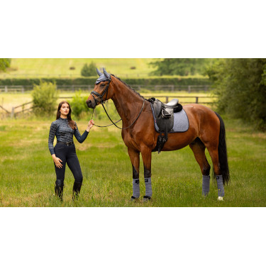 Fasce da polo LeMieux Luxury Ghiandaia azzurra Blu