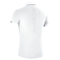 Polo de concours Flags & Cup garçon Wako manches courtes Marine Polo de concours Flags & Cup garçon Wako manches courtes Marine