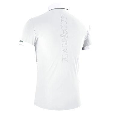 Polo da concorso Flags & Cup ragazzo Wako maniche corte Polo da concorso Flags & Cup ragazzo Wako maniche corte