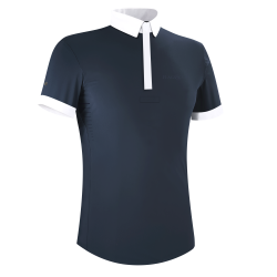 Wettkampf-Poloshirt Flags & Cup Herren Wako Kurzarm