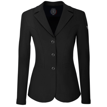 Giacca da concorso Flags & Cup bambina Victoria Nero