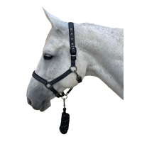 Set cavezzone + longhina Sonoma Canter Nero Set cavezzone + longhina Sonoma Canter Nero