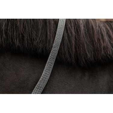 Lunga Intrecciata in Nylon Kentucky Grigio