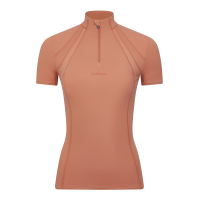 Maglia intima a rete a maniche corte LeMieux Mia Albicocca Arancione Maglia intima a rete a maniche corte LeMieux Mia Albicocca Arancione