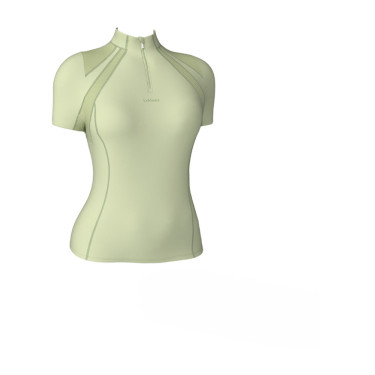 Maglia intima a rete a maniche corte LeMieux Mia Felce Verde