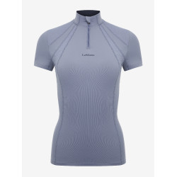 Maglia intima a rete a maniche corte LeMieux Mia Ghiandaia azzurra Blu