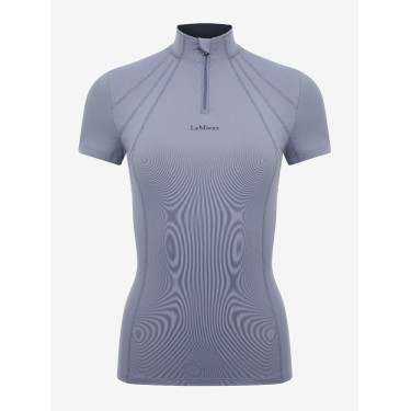 Maglia intima a rete a maniche corte LeMieux Mia Ghiandaia azzurra Blu