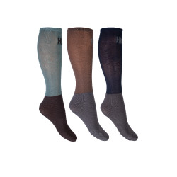 Calzini HKM Microcotton Colour confezione da 3