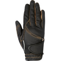 Guanti HKM Fashion Nero / sabbia Guanti HKM Fashion Nero / sabbia