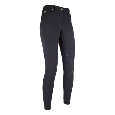 Pantaloni Lauria Garrelli Basic con grip in silicone Nero