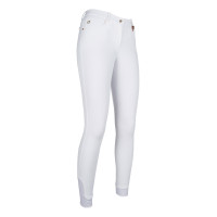 Pantaloni Lauria Garrelli Basic con grip in silicone Bianco