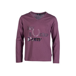 Polo a maniche lunghe HKM Alva Print