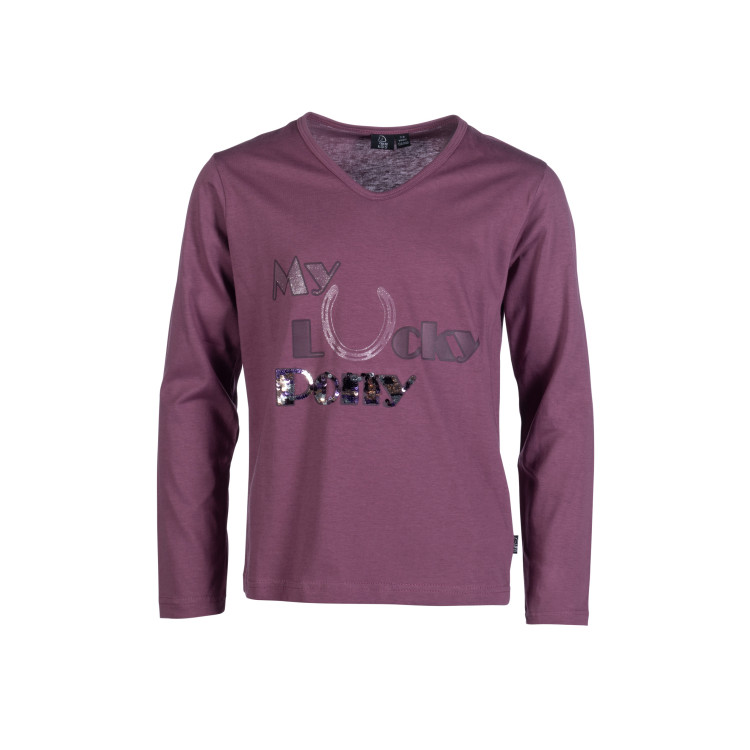 Polo a maniche lunghe HKM Alva Print