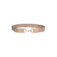 Cintura HKM Hunter Elastic 5 cm Naturale scuro Beige Cintura HKM Hunter Elastic 5 cm Naturale scuro Beige