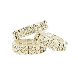 Elastici per trecce HKM Crystal