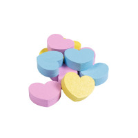 Dolcetti in legno HKM Hearts Giallo / rosa / blu acqua