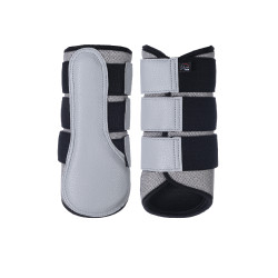 Ghette HKM Glitter Mesh Style Grigio chiaro