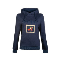 Felpa con cappuccio HKM Buenos Aires Blu scuro