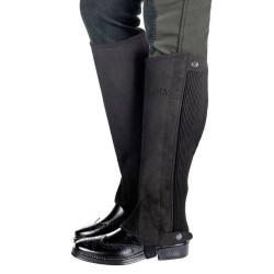 Mini chaps HKM in microfibra scamosciata