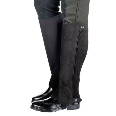 Mini chaps HKM in microfibra scamosciata