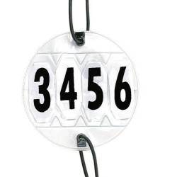 Porta numero da concorso HKM per paio regolabile Porta numero da concorso HKM per paio regolabile