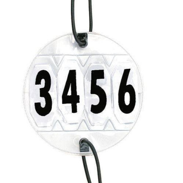 Porta numero da concorso HKM per paio regolabile Porta numero da concorso HKM per paio regolabile