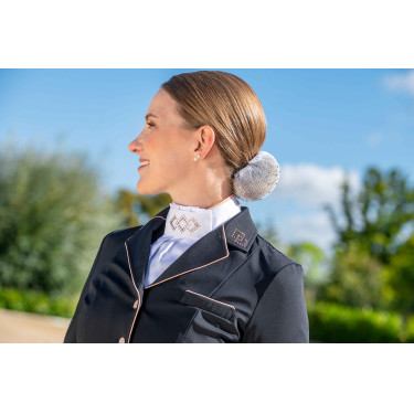 Rete HKM Rosegolden Sparkle Bianco