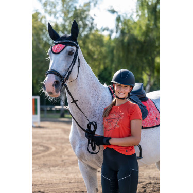 T-shirt HKM Savona Stile Stampato Rosso