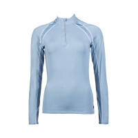 Maglietta tecnica HKM Bloomsbury a maniche lunghe Blu grigio Maglietta tecnica HKM Bloomsbury a maniche lunghe Blu grigio