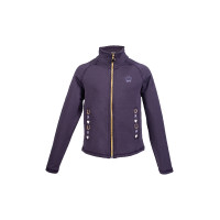 Veste fonctionnel HKM Lola Lilas foncé