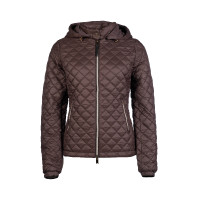 Giacca trapuntata HKM Stella Marrone scuro Giacca trapuntata HKM Stella Marrone scuro