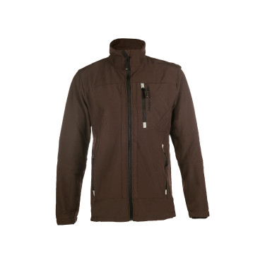 Giacca softshell HKM Sport uomo Marrone scuro