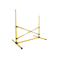 Set da salto HKM Hobby Horsing Giallo