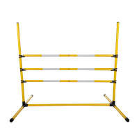 Set da salto HKM Hobby Horsing Giallo