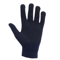 Guanti da equitazione Dublin Magic Pimple Grip Blu navy