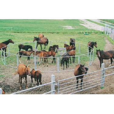 Mangatoia Circolare per Puledri con Recinto La Gée Mangatoia Circolare per Puledri con Recinto La Gée