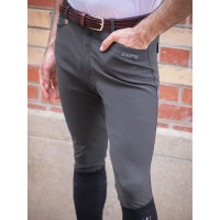 Pantaloni da equitazione uomo Jump'In Super X Grigio
