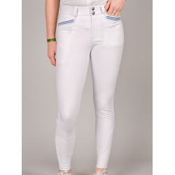Pantaloni da equitazione Junior ragazza Luna Jump'In Bianco